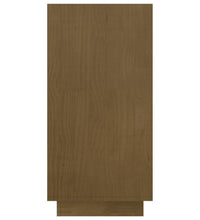 Bücherregal Honigbraun 80x35x71 cm Massivholz Kiefer