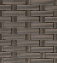 5-tlg. Sofagarnitur in L-Form mit Kissen Poly Rattan Braun