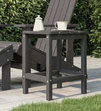 Garten Adirondack-Tisch Anthrazit 38x38x46 cm HDPE