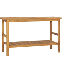 Waschtisch Massivholz Teak 132x45x75cm