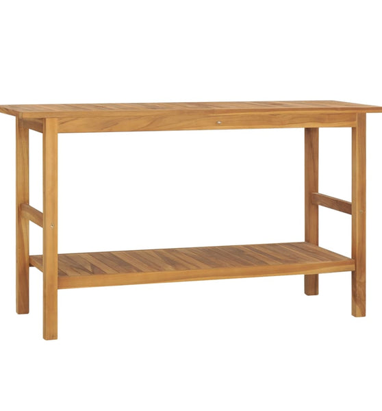 Waschtisch Massivholz Teak 132x45x75cm