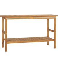 Waschtisch Massivholz Teak 132x45x75cm