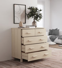 Sideboard HAMAR Honigbraun 79x40x80 cm Massivholz Kiefer