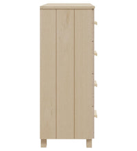 Sideboard HAMAR Honigbraun 79x40x103,5 cm Massivholz Kiefer