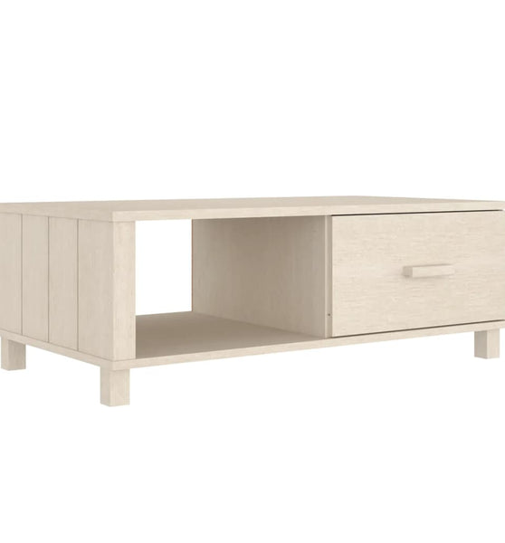 Sideboard HAMAR Honigbraun 100x55x35 cm Massivholz Kiefer