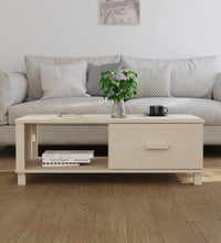 Sideboard HAMAR Honigbraun 100x55x35 cm Massivholz Kiefer