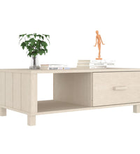 Sideboard HAMAR Honigbraun 100x55x35 cm Massivholz Kiefer