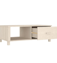 Sideboard HAMAR Honigbraun 100x55x35 cm Massivholz Kiefer