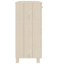 Sideboard HAMAR Honigbraun 85x35x80 cm Massivholz Kiefer