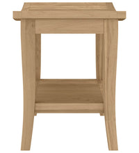 Badezimmer-Beistelltisch 50x35x45 cm Massivholz Teak