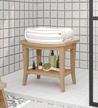 Badezimmer-Beistelltisch 50x35x45 cm Massivholz Teak
