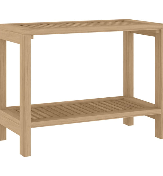 Badezimmer-Beistelltisch 60x30x45 cm Massivholz Teak