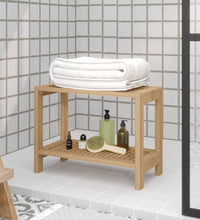 Badezimmer-Beistelltisch 60x30x45 cm Massivholz Teak