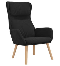 Relaxsessel Schwarz Samt