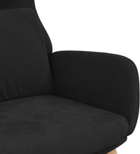 Relaxsessel Schwarz Samt