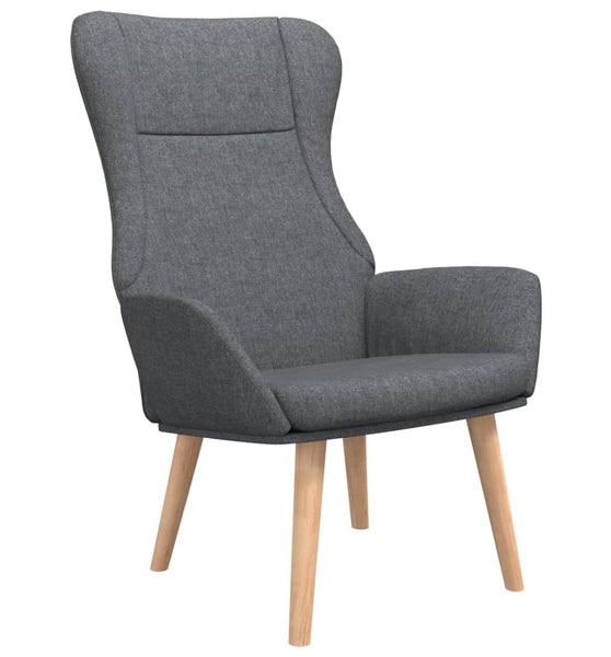 Relaxsessel Dunkelgrau Stoff