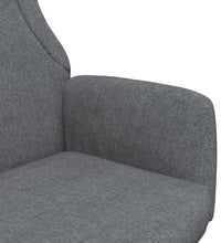 Relaxsessel Dunkelgrau Stoff