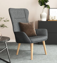 Relaxsessel Dunkelgrau Stoff