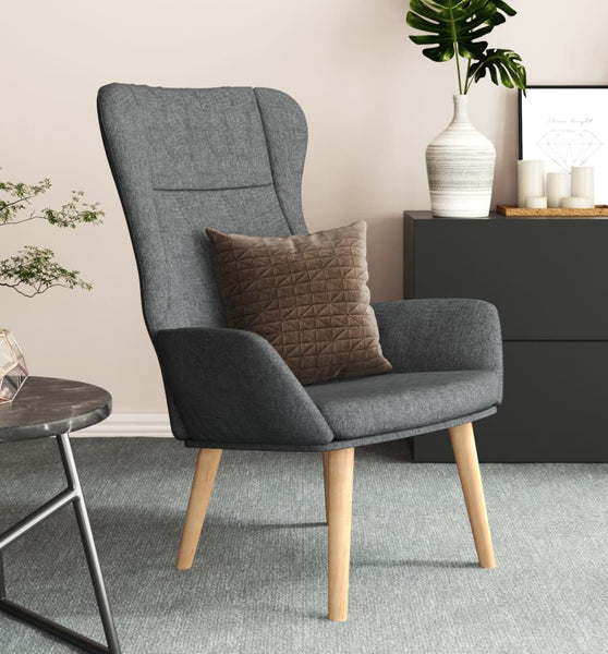 Relaxsessel Dunkelgrau Stoff