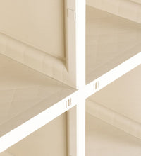 Kunststoffschrank 79x43x125 cm Holzdesign Vanilleeis