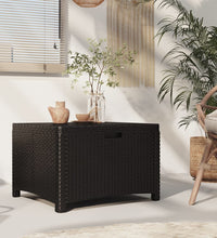 Garten-Aufbewahrungsbox 60x54x41 cm PP Rattan Graphit