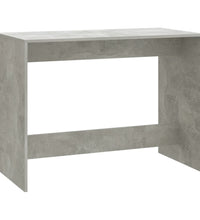 3-tlg. Essgruppe Betongrau Holzwerkstoff