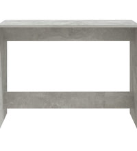 3-tlg. Essgruppe Betongrau Holzwerkstoff