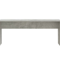 3-tlg. Essgruppe Betongrau Holzwerkstoff