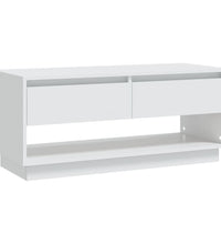 TV-Schrank Weiß 102x41x44 cm Holzwerkstoff