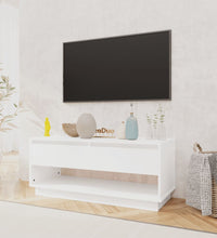 TV-Schrank Weiß 102x41x44 cm Holzwerkstoff