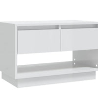 TV-Schrank Hochglanz-Weiß 70x41x44 cm Holzwerkstoff