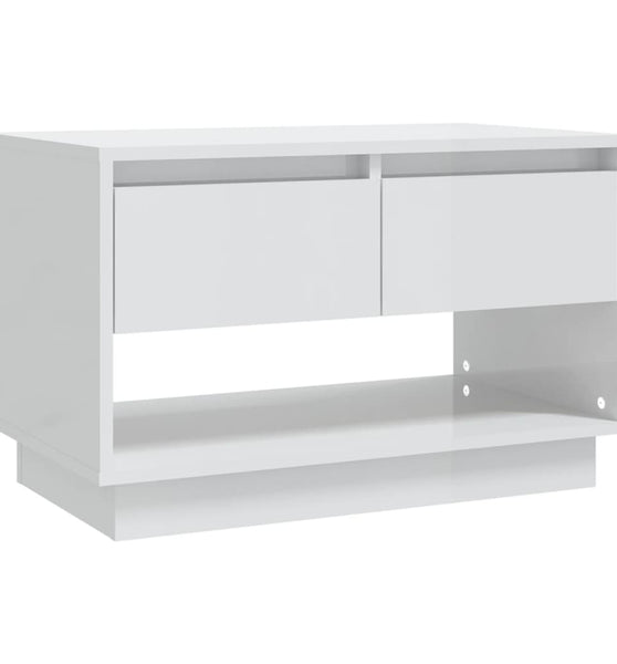 TV-Schrank Hochglanz-Weiß 70x41x44 cm Holzwerkstoff