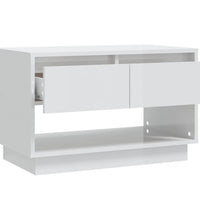 TV-Schrank Hochglanz-Weiß 70x41x44 cm Holzwerkstoff