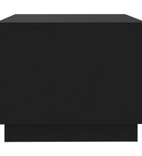 Couchtisch Schwarz 102,5x55x44 cm Holzwerkstoff