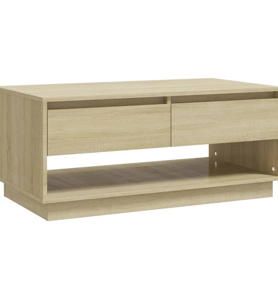 Couchtisch Sonoma-Eiche 102,5x55x44 cm Holzwerkstoff