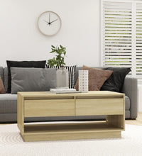 Couchtisch Sonoma-Eiche 102,5x55x44 cm Holzwerkstoff