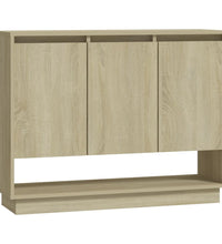 Sideboard Sonoma-Eiche 97x31x75 cm Holzwerkstoff