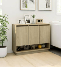 Sideboard Sonoma-Eiche 97x31x75 cm Holzwerkstoff