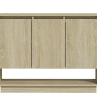 Sideboard Sonoma-Eiche 97x31x75 cm Holzwerkstoff