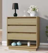 Sideboard Sonoma-Eiche 70x41x75 cm Holzwerkstoff