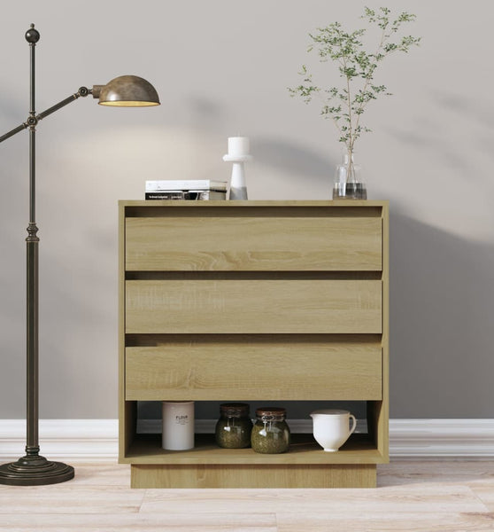 Sideboard Sonoma-Eiche 70x41x75 cm Holzwerkstoff