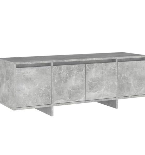 TV-Schrank Betongrau 120x30x40,5 cm Holzwerkstoff