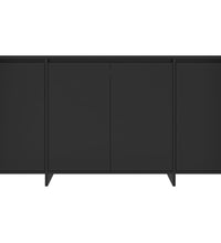 Sideboard Schwarz 135x41x75 cm Holzwerkstoff