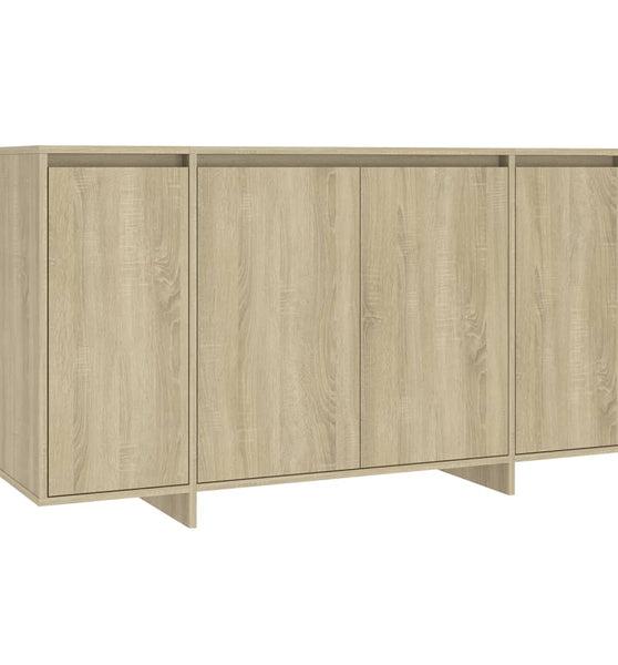 Sideboard Sonoma-Eiche 135x41x75 cm Holzwerkstoff