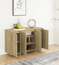 Sideboard Sonoma-Eiche 120x41x75 cm Holzwerkstoff