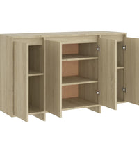 Sideboard Sonoma-Eiche 120x41x75 cm Holzwerkstoff