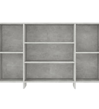 Sideboard Betongrau 120x30x75 cm Holzwerkstoff