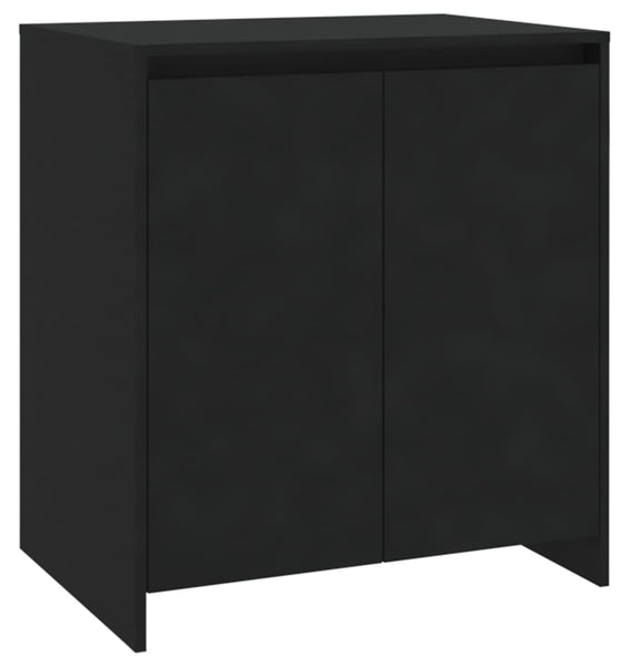 Sideboard Schwarz 70x41x75 cm Holzwerkstoff