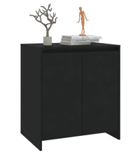 Sideboard Schwarz 70x41x75 cm Holzwerkstoff