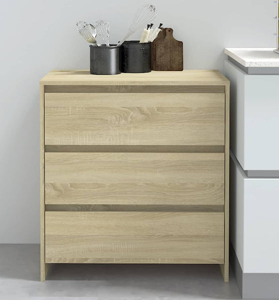 Sideboard Sonoma-Eiche 70x41x75 cm Holzwerkstoff